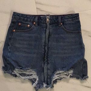 Dance marvel denim skirt